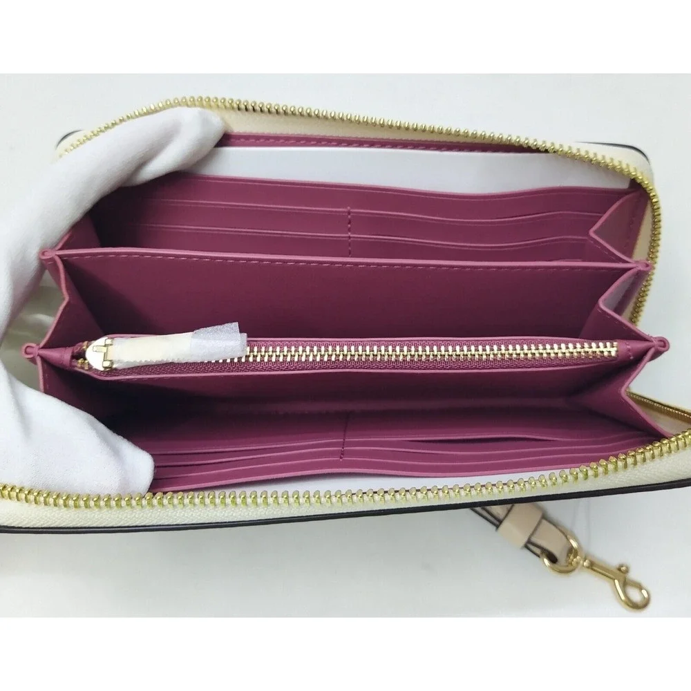 Coach chalk leather